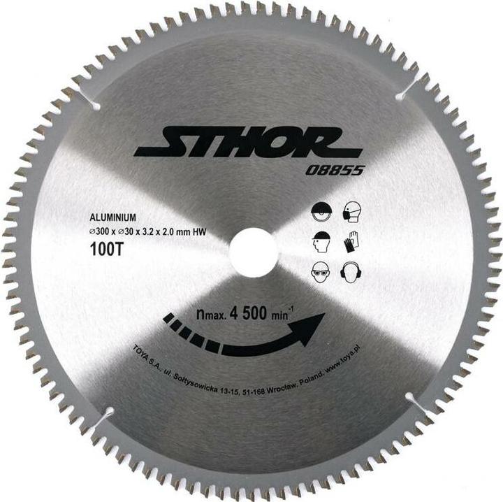 Toya TCT BLADE FOR ALUMINIUM D300 T100 d30