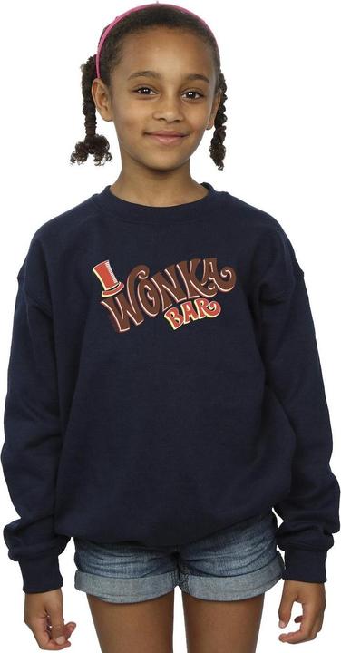 Image du produit Willy Wonka & the Chocolate Factory - Sweat BAR LOGO - Fille (152, 158)