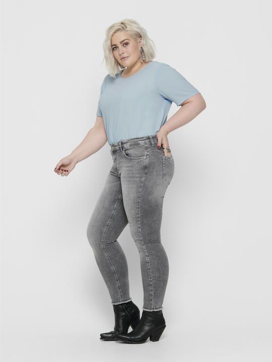 Immagine prodotto Only Curvy Carwilly Reg Ankle Raw Skinny Fit Jeans (W50/L32)