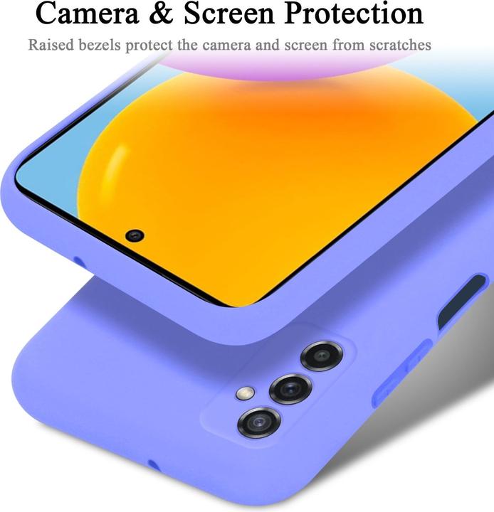 Immagine prodotto Cadorabo Custodia in silicone liquido TPU per Samsung Galaxy M52 5G (Samsung Galaxy M52 5G)