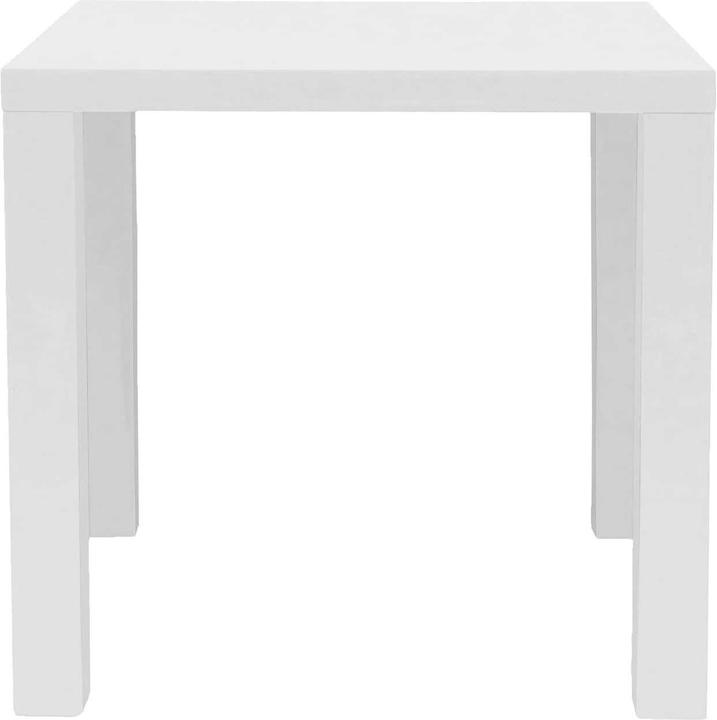 Image du produit SalesFever Table à manger blanc brillant (80 x 80 x 76 cm)