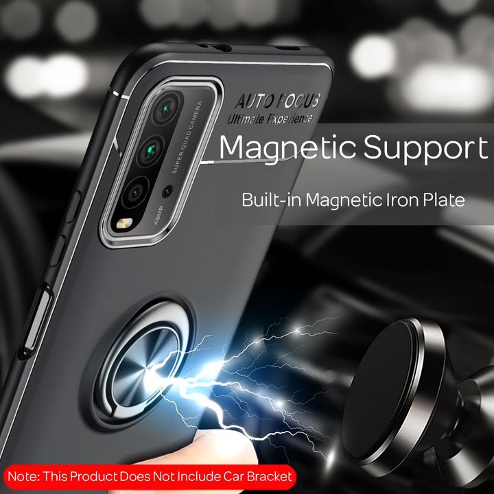 Actual product image Nalia Ring Silicone Cell Phone Case (Xiaomi Redmi 9T)