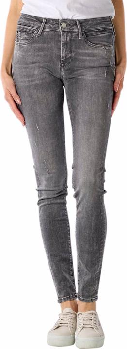 Mavi Adriana Jeans Skinny dark grey distressed glam