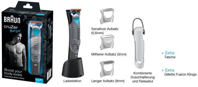 Actual product image Braun cruZer Z6 body