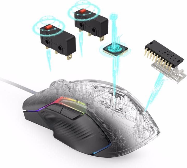 Produktbild Urage Maus Gaming-Maus "Reaper 600” (Kabelgebunden)