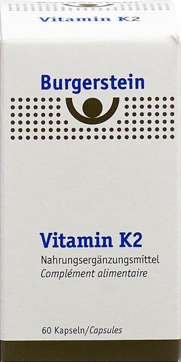 Image du produit Burgerstein Vitamine K2 (60 pièce(s), Capsules, 22 g)