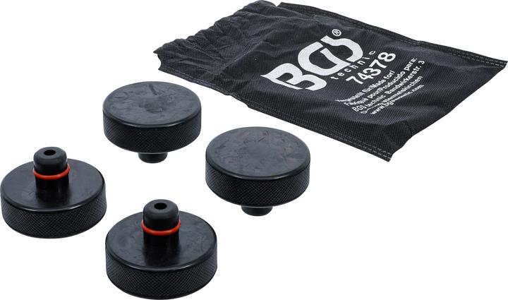 Immagine prodotto BGS Blocchi Jack Pad | per Tesla Model 3, S, X, Y | 4 pezzi.