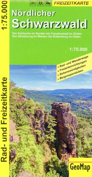 Produktbild Nördlicher Schwarzwald - Wanderkarte