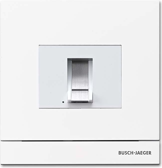 Actual product image Busch-Jaeger BJ 83100/70-664 Welcome access control with fingerprint studioweiÃ matt (Fingerprint)