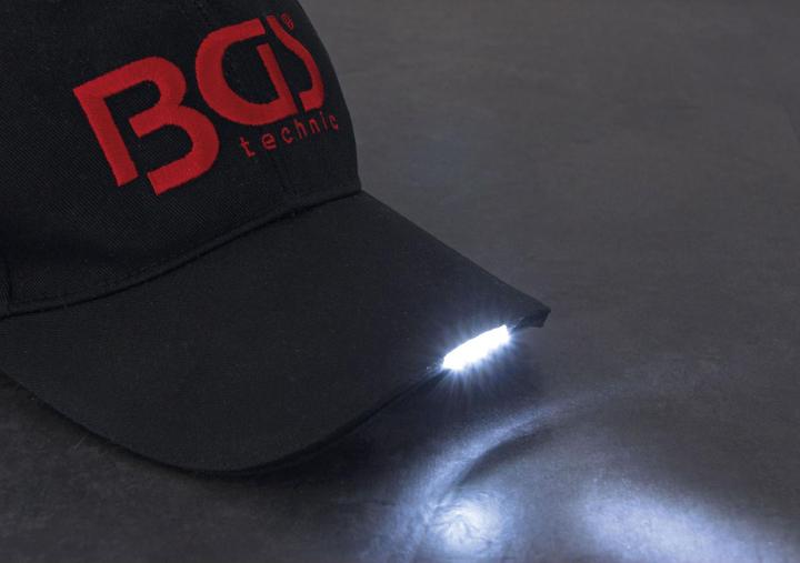 Produktbild BGS Baseballkappe | mit LED-Leuchte