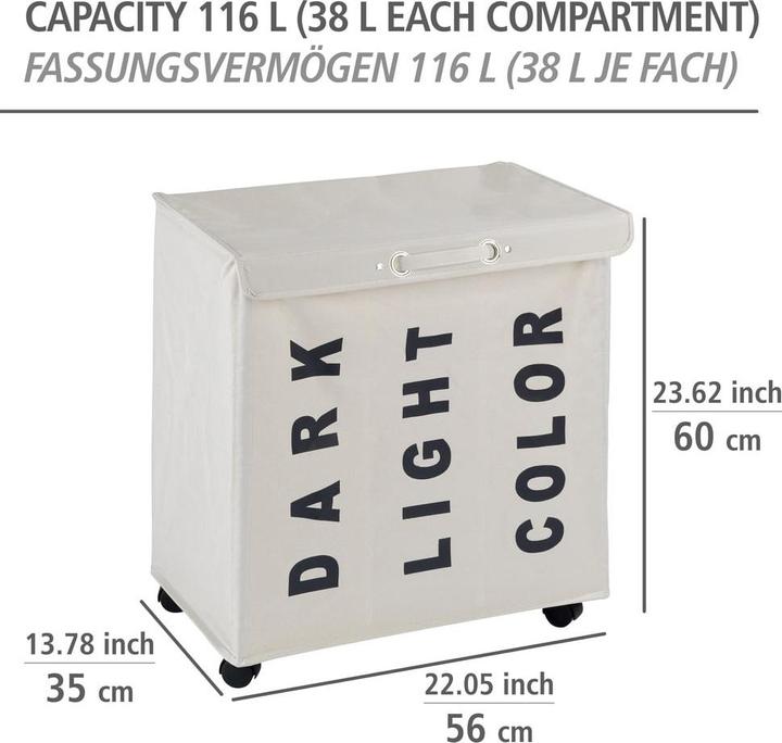Actual product image Wenko Trivo (116 l)