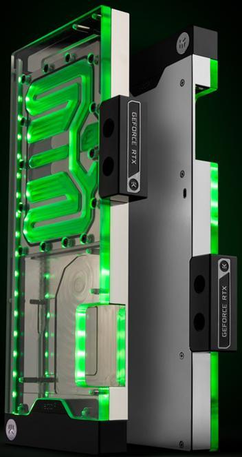 Actual product image EKWB EK-Quantum Vector² FTW3 RTX 3080/90 Backplate - Nickel