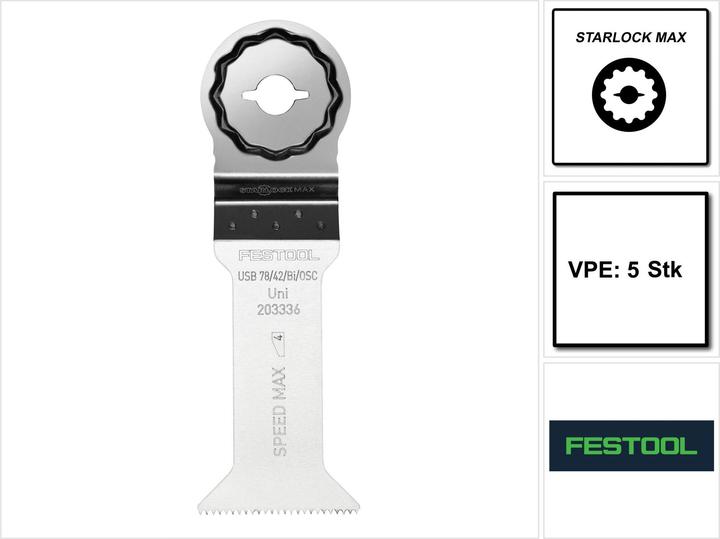 Produktbild Festool Universal-Sägeblatt USB 78/42/Bi/OSC/5