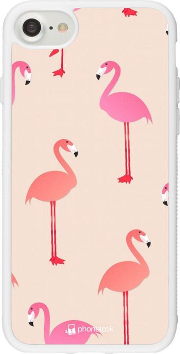 Immagine prodotto PhoneLook Cover Silicone Bianco Rosa Fenicotteri (Apple iPhone 7)