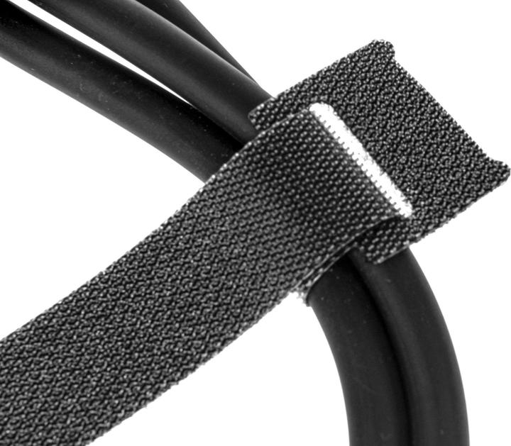 Immagine prodotto Bemero Fascetta in velcro 16015BK-MP 10 pz. (Fascette in velcro, 160 mm, 10 pz.)