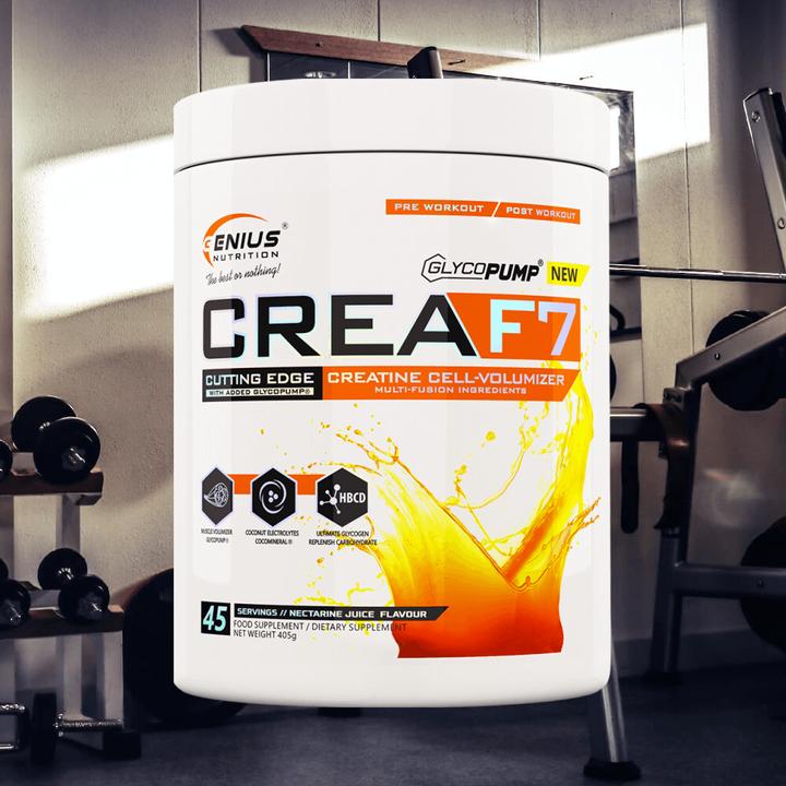 Produktbild Genius Nutrition CreaF7 (Nektarinen-Saft, 405 g)