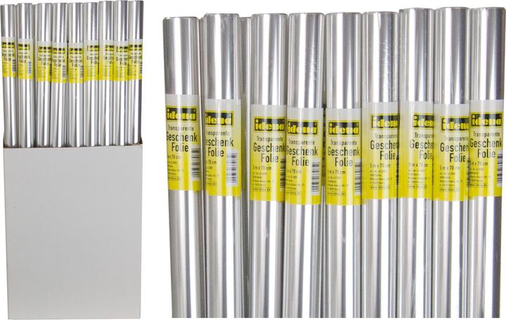 Image du produit Idena Film cadeau 70cmx5m transparent (Film cadeau, 1 x)