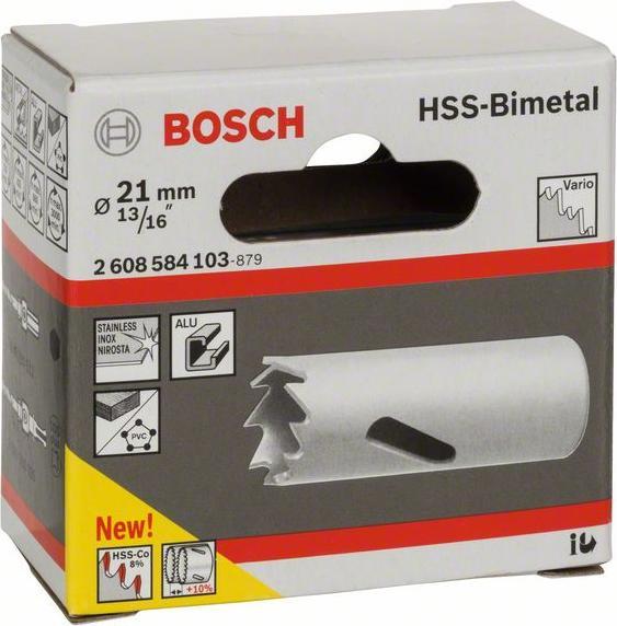 Produktbild Bosch Professional Zubehör Lochsäge HSS-Bimetall für Standardadapter, 21 mm, 13/16-Zoll (21 mm)