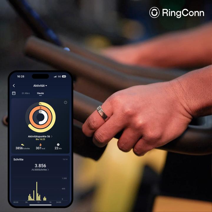 Image du produit RingConn Smart Ring Gen 2 Air (13, Argent)