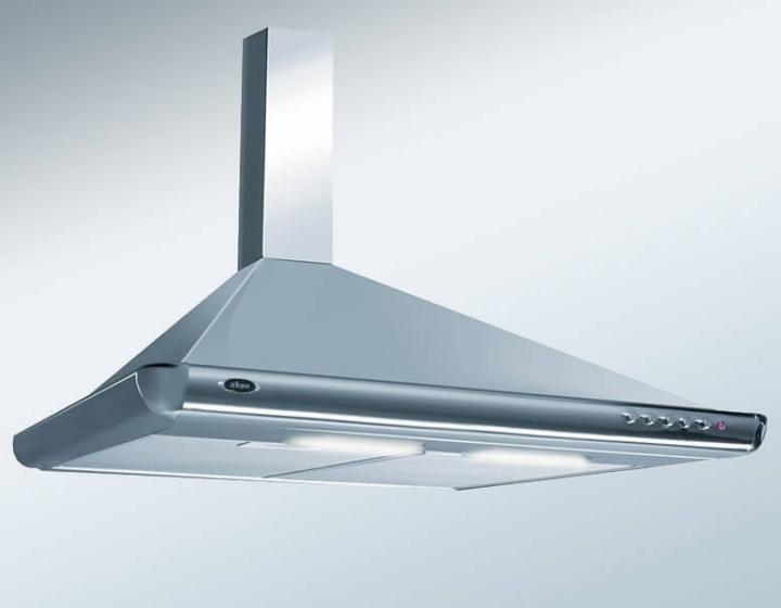 Actual product image Akpo WK-5 ELEGANT TURBO 60 INOX Extractor Hood Wall Mounted Stainless Steel ³/h (Wall hood)