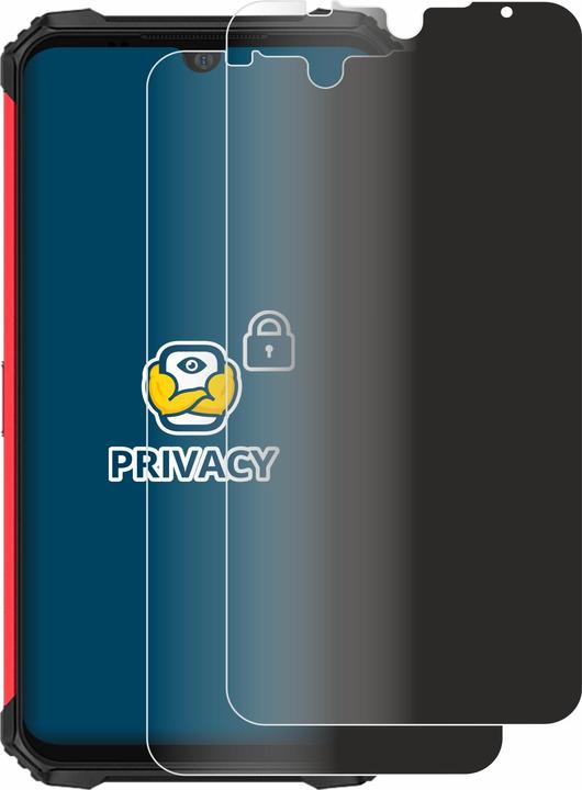 Produktbild BROTECT Sichtschutzfolie Anti-Spy Privacy Folie Blaulicht-Schutz (2 Stück, Ulefone Armor 8 Pro)