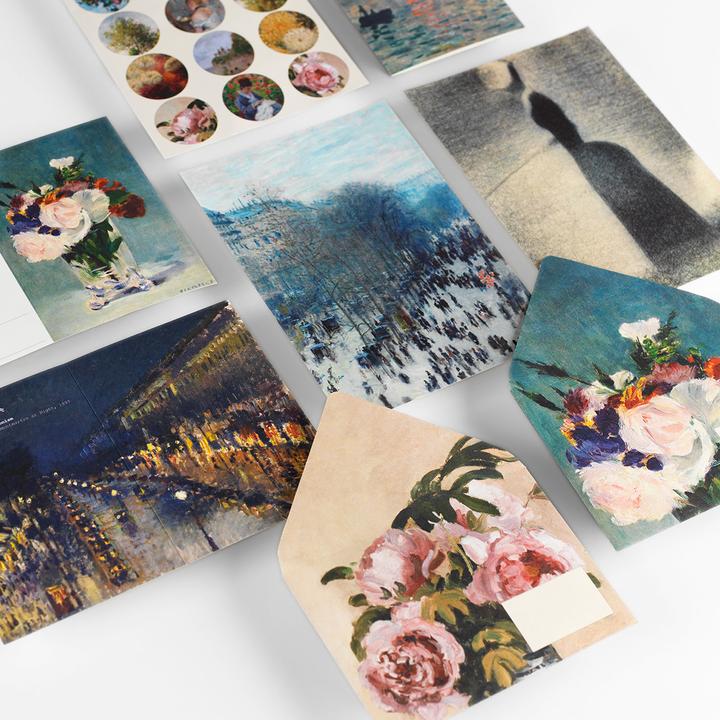 Actual product image Correspondence Set IMPRESSIONISM (A5, Hardcover)