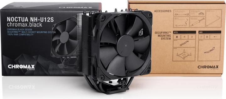 Immagine prodotto Noctua NH-U12S Chromax Nero (158 mm)