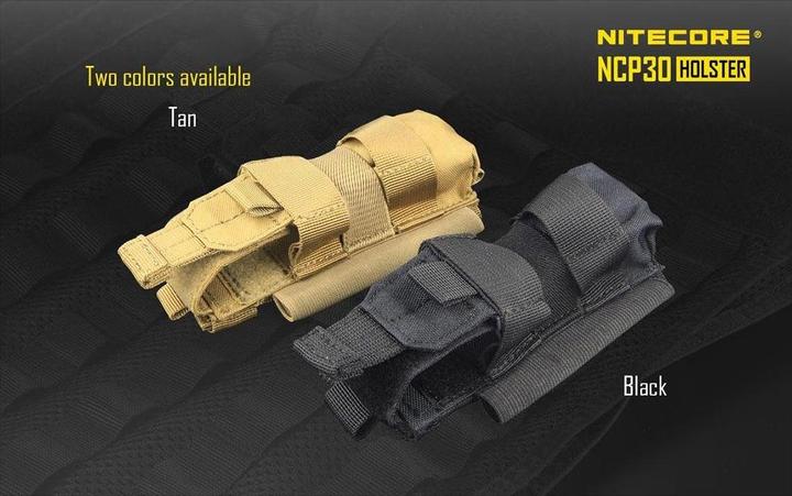 Produktbild Nitecore Nylonholster NCP30 - schwarz