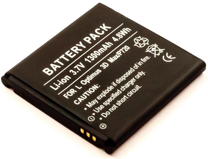 AGI 60023 - Battery - LG - Optimus 3D Max - Black - Lithium-Ion (Li-Ion) - 1300 mAh