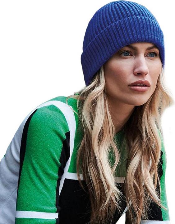 Produktbild Beechfield Engineer Strick Ripp Beanie (One Size)