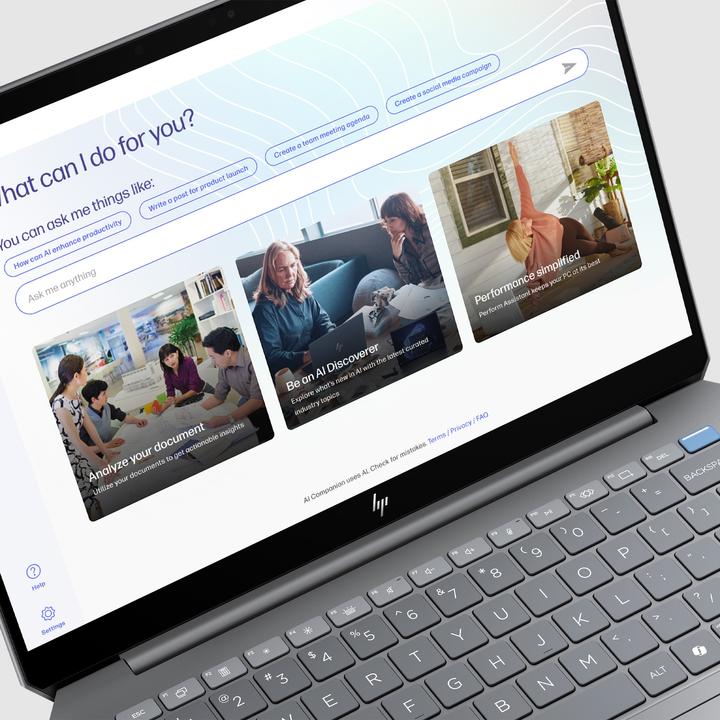 Immagine prodotto HP Notebook OmniBook Ultra 14-fe0094ng 14"" (35,6 cm) (14", AMD Ryzen AI 9 365, 16 GB, 1000 GB, DE)
