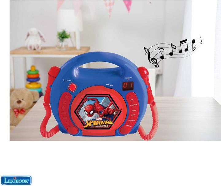 Produktbild Lexibook CD Player mit Mikrofone Spider Man