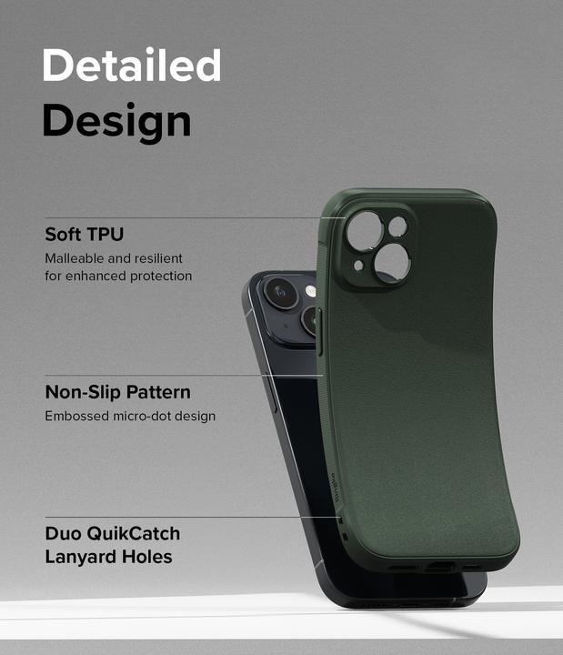 Produktbild Ringke Case for iPhone 15 ONYX DARK GREEN (Apple iPhone 15)