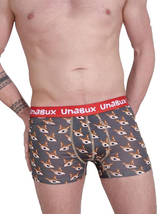 Image du produit Unabux Boxer BLACK WHITE RABBIT (M, lot de 2)