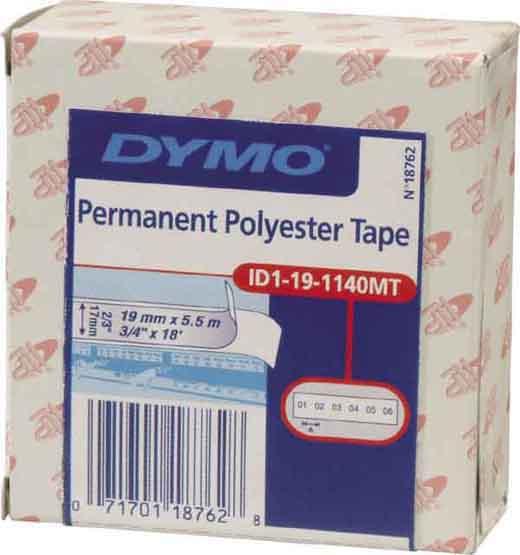 Produktbild Dymo Schriftband 19mm (1.90 cm, Silber)