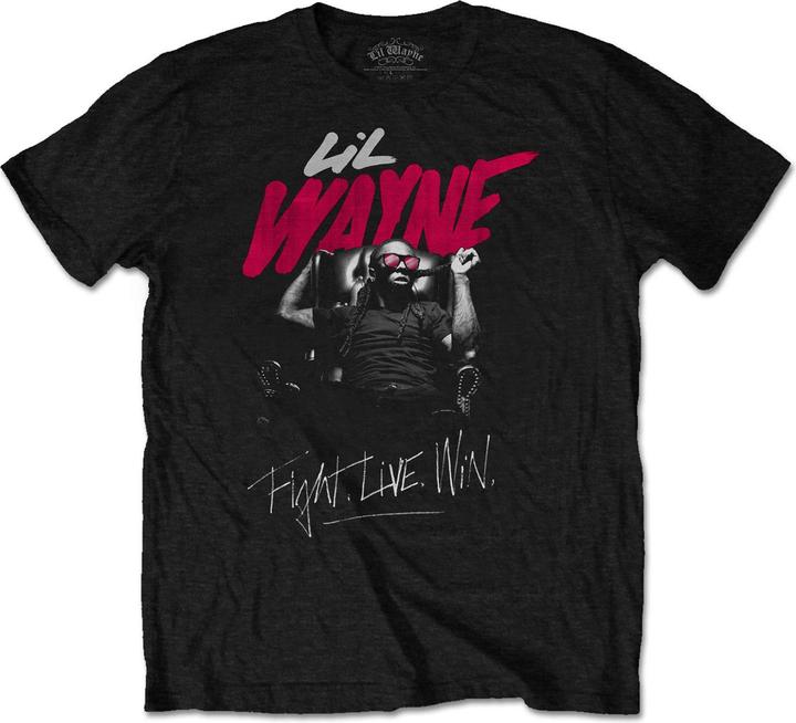 Universal Textiles Unisex Adult Fight Live Win Cotton T-Shirt (M)