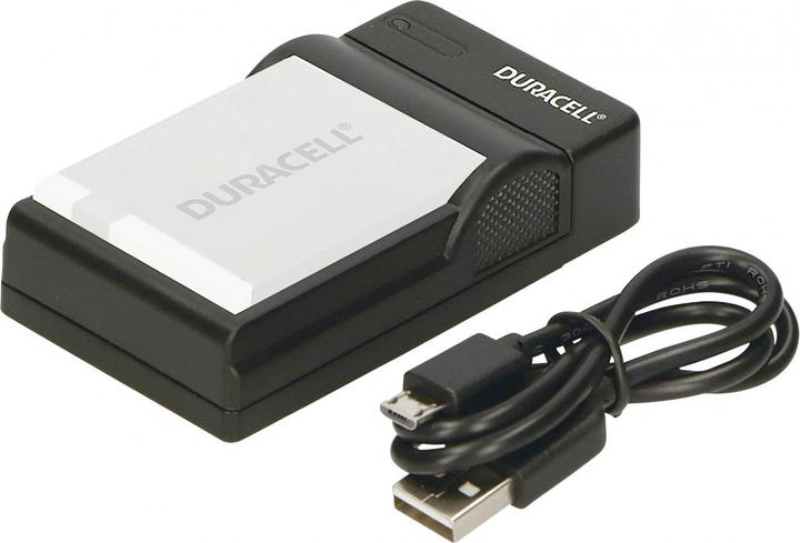 Actual product image Duracell Charger with USB cable for DR9720/NB-6L (Camera battery charger)