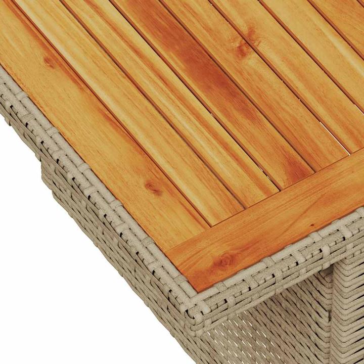 Actual product image VidaXL Garden furniture Sofa set Garden set 7-piece garden set Beige