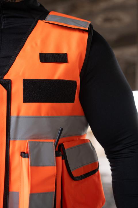 Immagine prodotto Korntex Gilet tattico "Bonn" - Arancione - XXL/4XL (4XL)