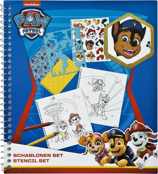 Produktbild Undercover Bastelset Schablonen Paw Patrol 30-teilig