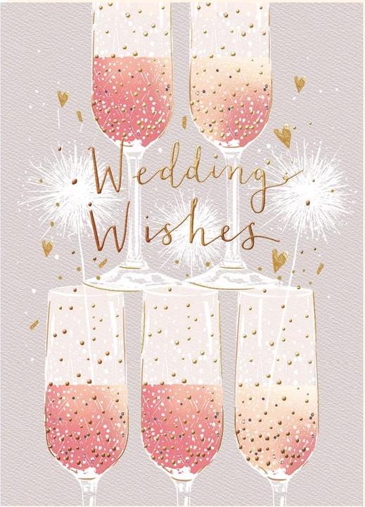 Actual product image Cart Wedding Card Wedding Wishes (1 pcs.)