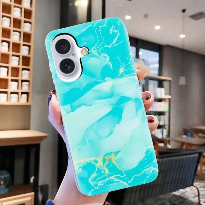 Actual product image Cover-Discount iPhone 16 Plus - Cover mobile phone case Marble (Apple iPhone 16 Plus)