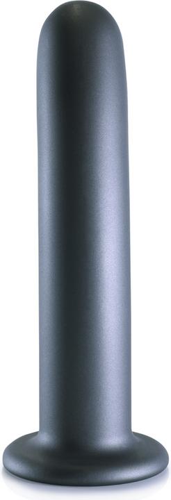 Image du produit Ouch! Smooth G-Spot Dildo - 7" / 17 cm - Gun Metal
