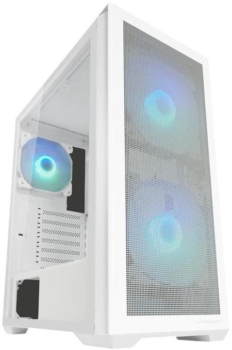 Produktbild LC-Power Geh?use Micro-ATX 717W white USB3.2/Audio,o.Netzteil (mATX, Mini-ITX, ATX)