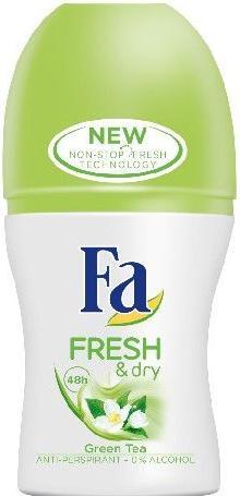 Produktbild Fa Fresh & Dry Antitranspirant Roll-on Grüner Tee-Duft 50ml (Roll-on, 50 ml)