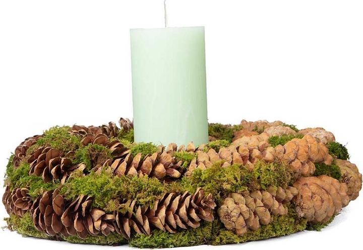 Produktbild VEG and the City Adventskranz Strobuszapfen (50 cm)