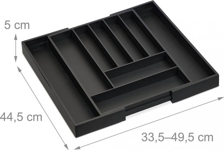 Actual product image Relaxdays Besteckkasten