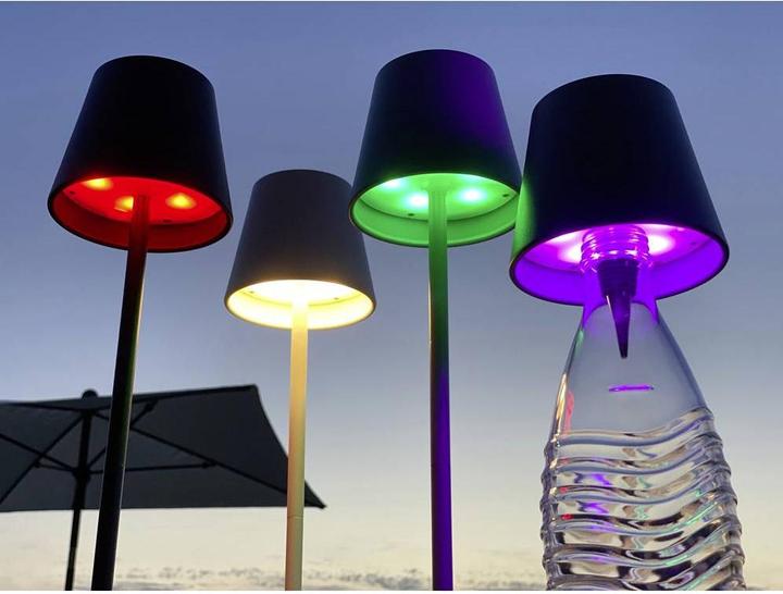Immagine prodotto Modern-Electronics m-e LUNA-80 W 41434 Lampada da tavolo ricaricabile LED LED installato