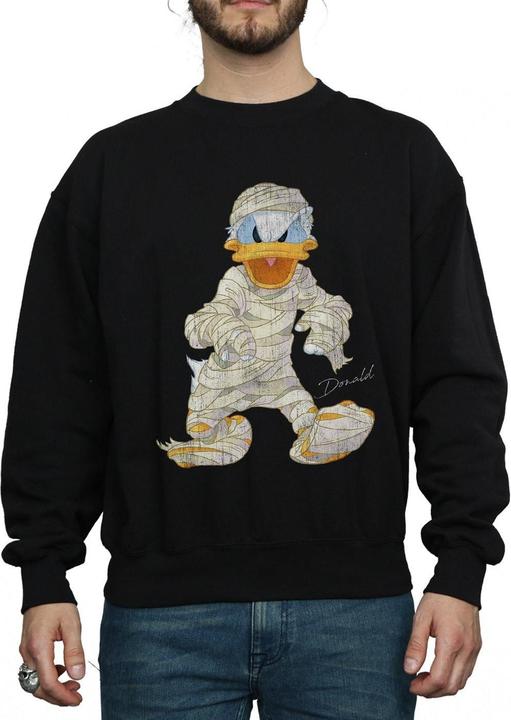Actual product image Disney Mens Mummy Donald Duck Sweatshirt (M)