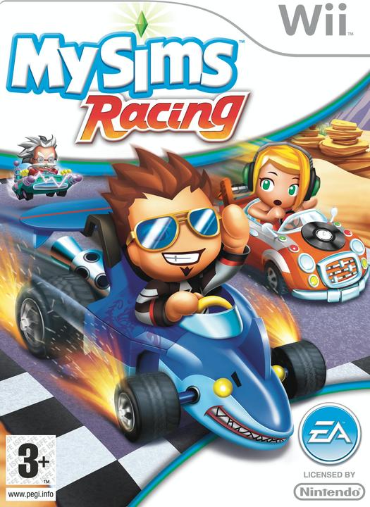 EA Games My Sims: Racing, Wii (Wii, DE)